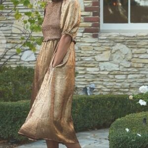 The Odells Abigal Dress Copper Large